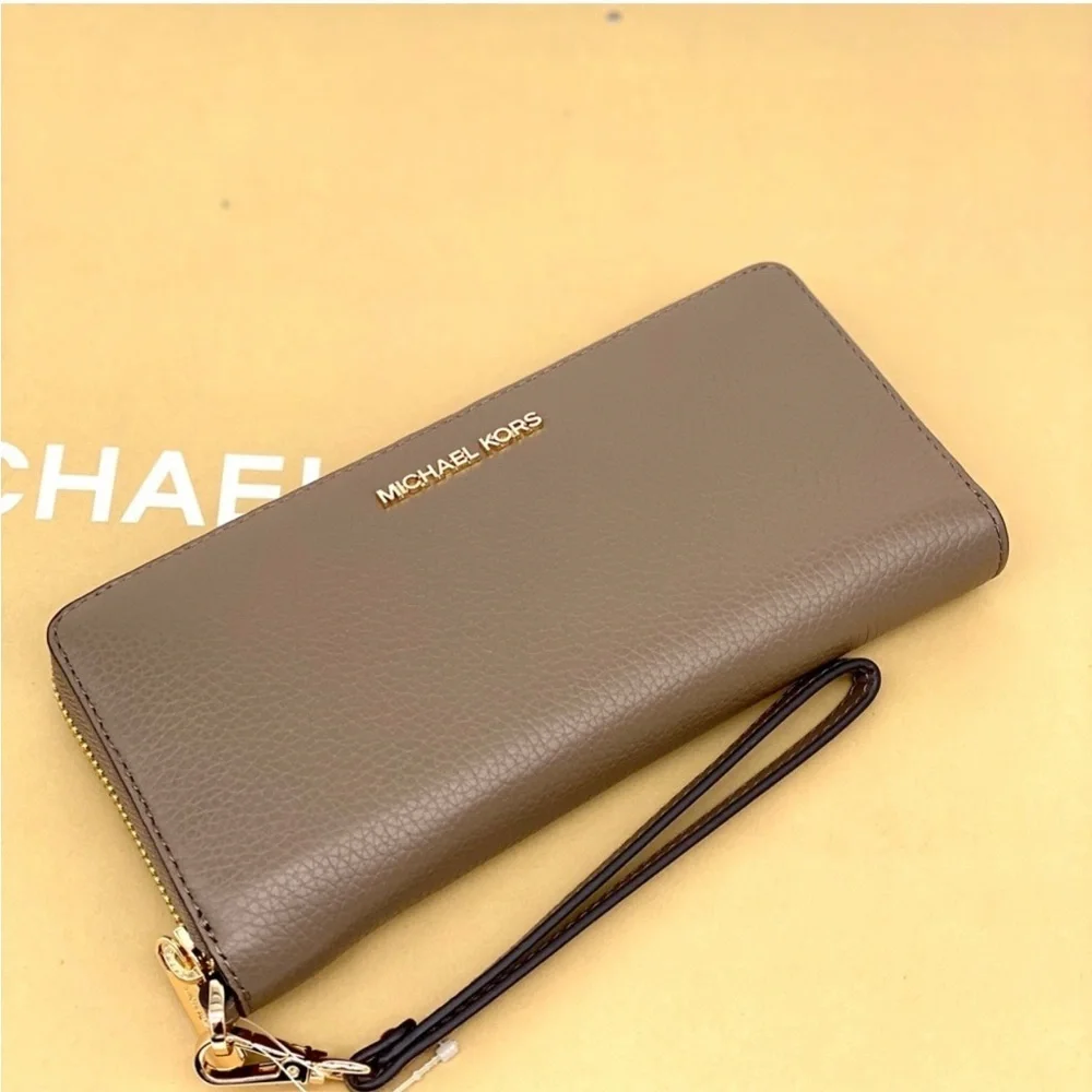 Michael Kors Large Continental Wallet Wristlet Dusk